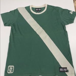 Black fives - Green tee shirt